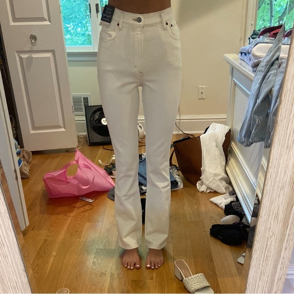 Abercrombie White Jeans - Picture 4 of 4